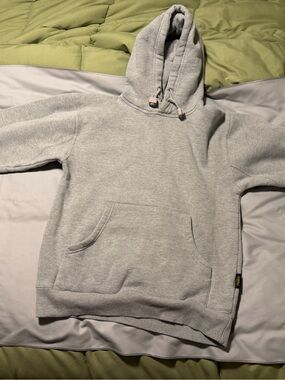 Light Gray Hoodie Sweatshirt